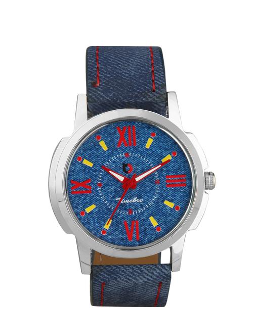 timebre men royal turquoise casual analog watch - 13086349 - Very Small Image - 1