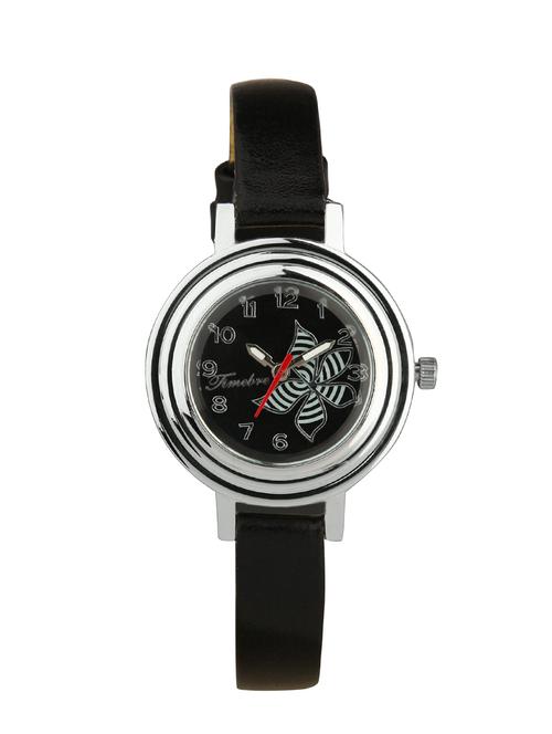 timebre women gorgeous black casual analog watch - 13086361 - Very Small Image - 1