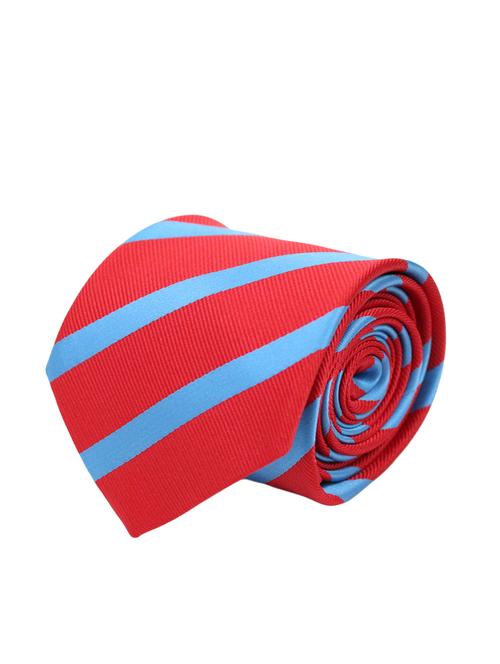 red micro fiber tie - 13092348 - Very Small Image - 1