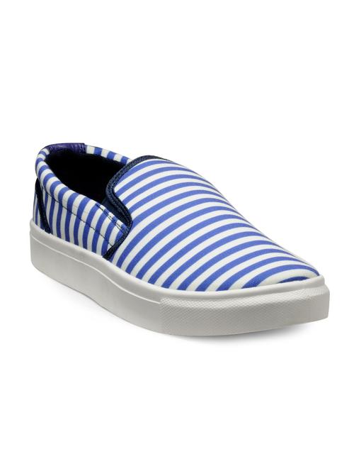 blue canvas casual slipon - 13097544 - Very Small Image - 1