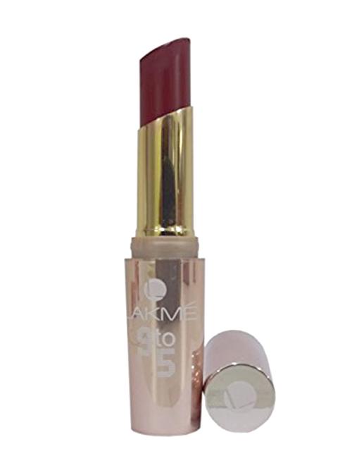 lakme 9 to 5 lip color mr12 crimson catch, 3.6 ml (red) - 13100030 - Very Small Image - 1