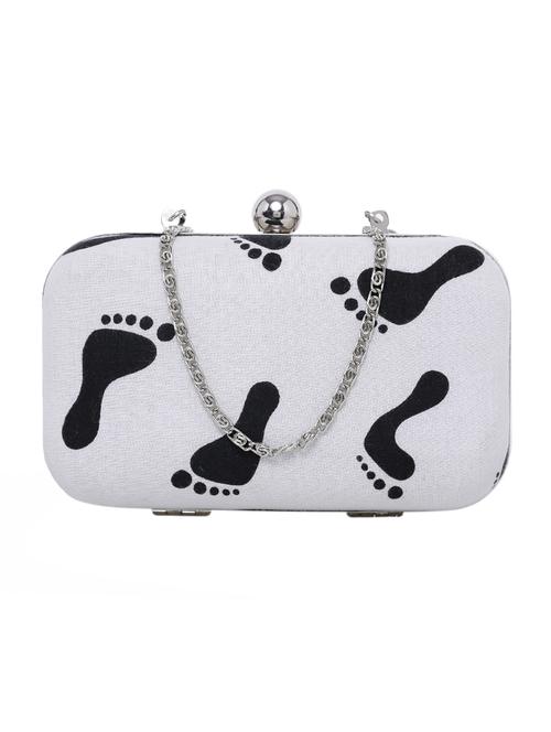 white cotton clutch - 13103485 - Very Small Image - 1