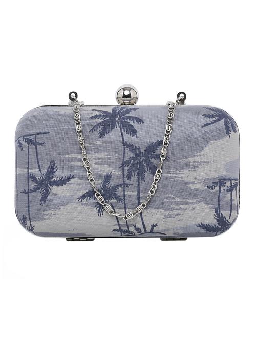 grey cotton clutch - 13103488 - Very Small Image - 1