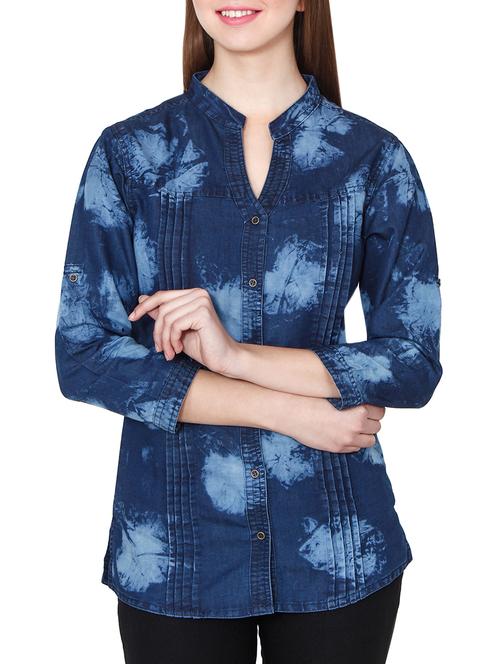 blue denim shirt - 13107167 - Very Small Image - 1