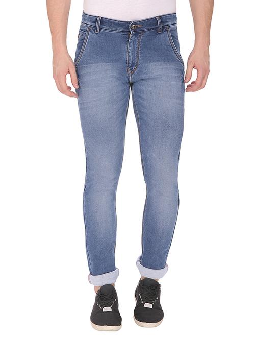 blue cotton jeans - 13109523 - Very Small Image - 1