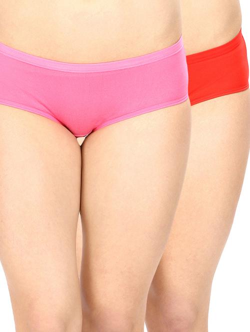 set of 2 multicolored cotton panties - 13113108 - Very Small Image - 1