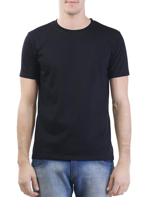 black cotton tshirt - 13113380 - Very Small Image - 1