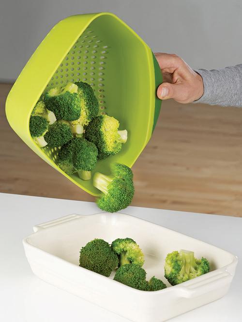 square colander medium green - 13114969 - Very Small Image - 1