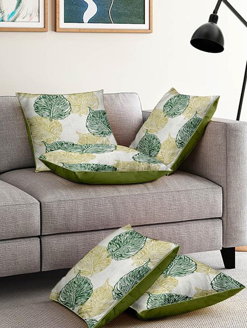 Cortina Polyester Cushion Cover Set of 5 - 13118486 - Very Small Image - 1