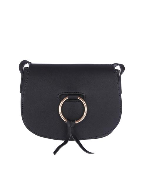 black leatherette sling bag - 13119664 - Very Small Image - 1