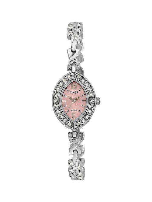 timex empera analog pink dial women's watch - tw000x705 - 13121008 - Very Small Image - 1