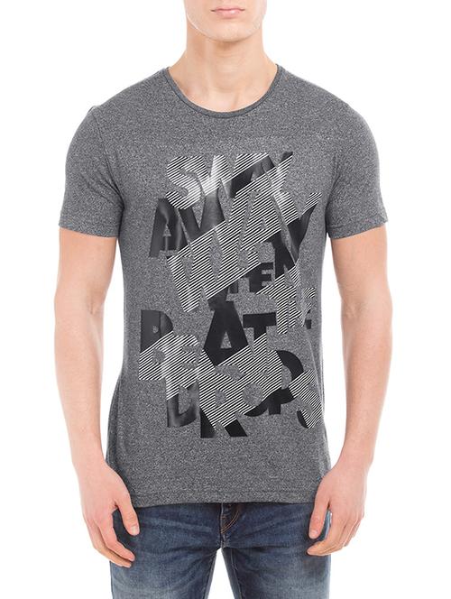 white polyester printed t-shirt - 13122035 - Very Small Image - 1