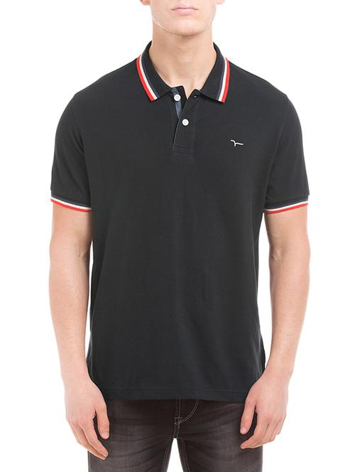 blue cotton tshirt - 13122093 - Very Small Image - 1