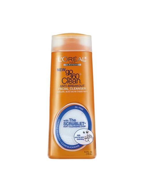 l'oreal paris go 360 degree clean anti-breakout facial cleanser (178 ml) - 13124523 - Very Small Image - 1