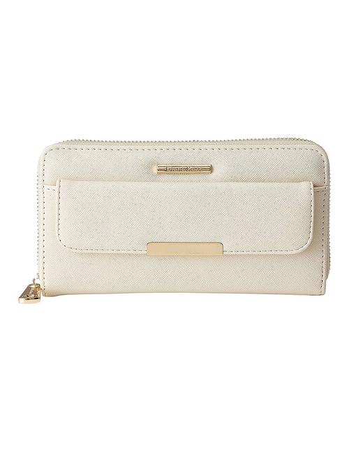 beige leatherette  clutch - 13128534 - Very Small Image - 1