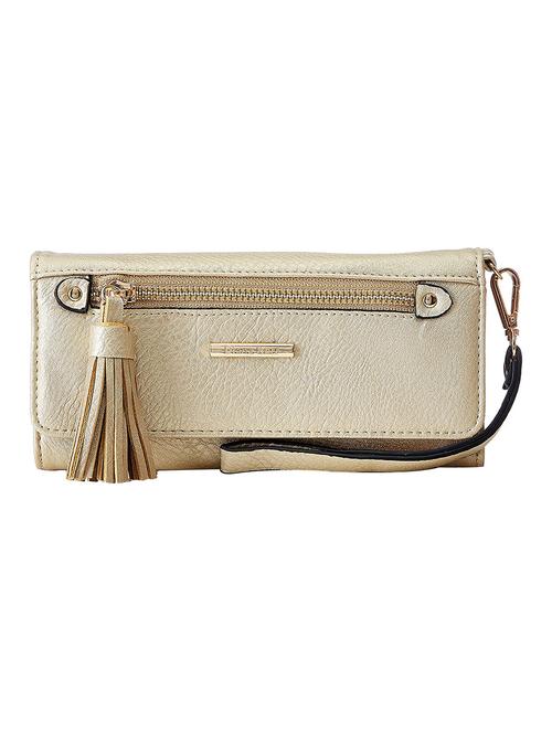 gold leatherette wallet - 13128537 - Very Small Image - 1