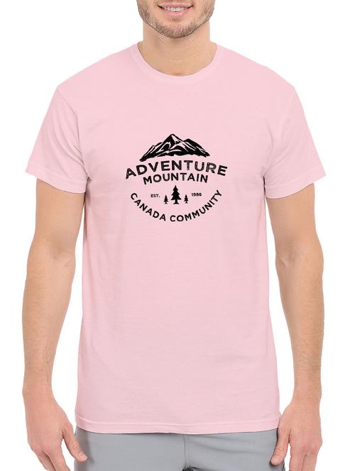 pink cotton printed t-shirt - 13138908 - Very Small Image - 1