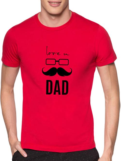 red cotton printed t-shirt - 13139398 - Very Small Image - 1