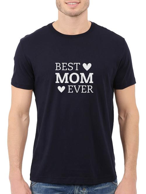 blue cotton printed t-shirt - 13139901 - Very Small Image - 1