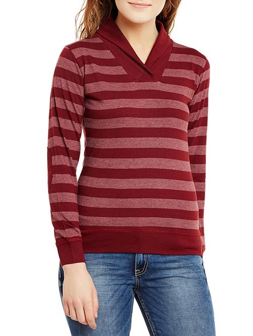 red cotton blend regular tshirt - 13142350 - Very Small Image - 1