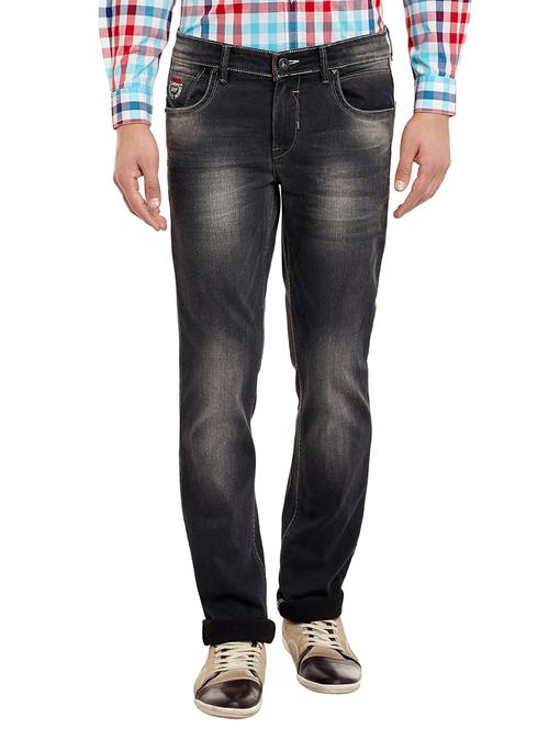 black cotton jeans - 13144188 - Very Small Image - 1