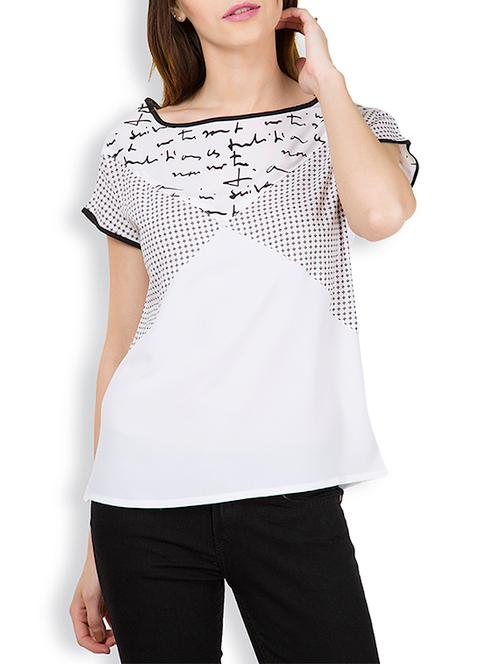 white short sleeves top - 13145254 - Very Small Image - 1