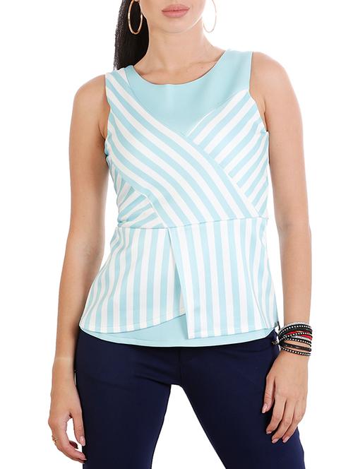 light blue spandex top - 13146065 - Very Small Image - 1