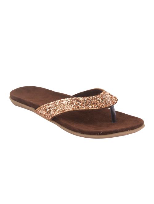 gold toe separartor sandal - 13146472 - Very Small Image - 1