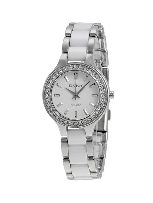 dkny ny8139 white analog watch for women - 13148112 - Very Small Image - 1