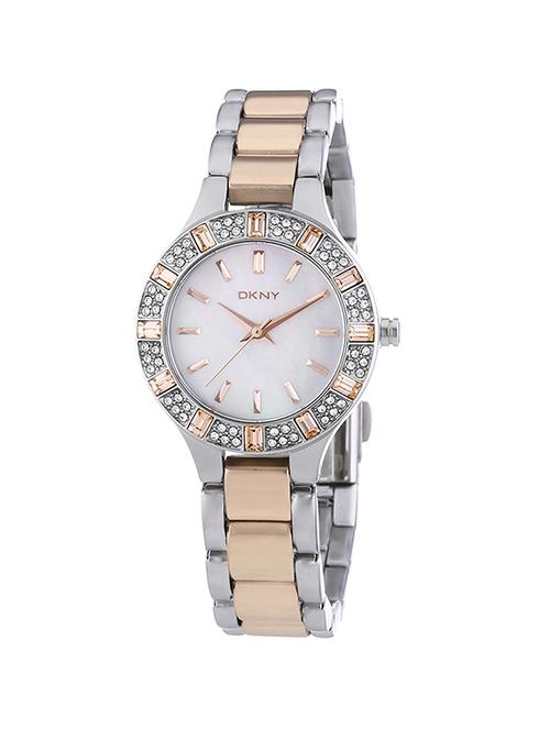dkny end of season analog mother_of_pearl dial women's watch - ny8812 - 13148119 - Very Small Image - 1