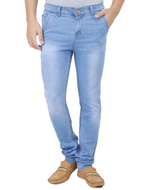 blue denim washed jeans - 13151617 - Very Small Image - 1
