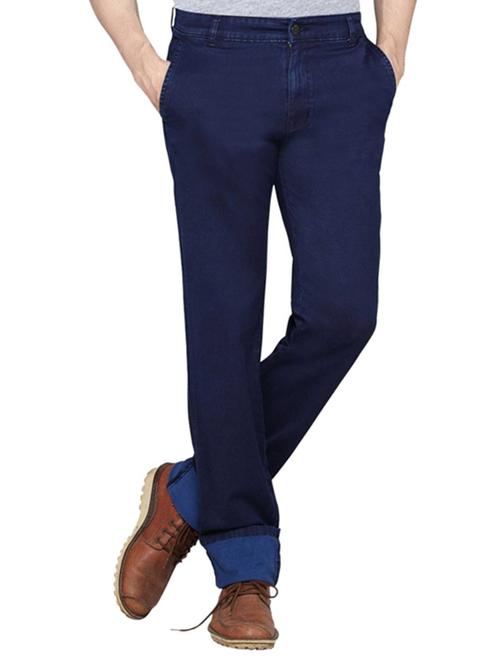 blue denim plain jeans - 13151647 - Very Small Image - 1