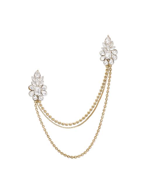 gold plated brooch - 13154598 - Very Small Image - 1