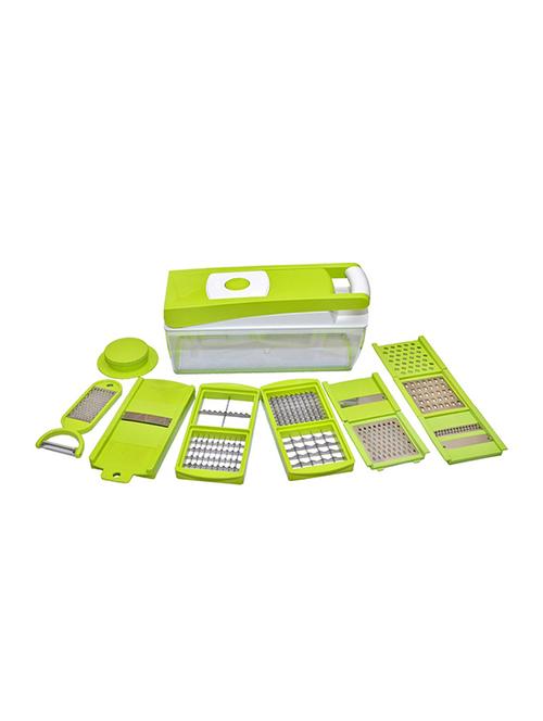 Ganesh Quick Dicer, Chopper, Vegetable Cutter, Slicer, Grater, Nicer 14 In 1 - 13154707 - Very Small Image - 1