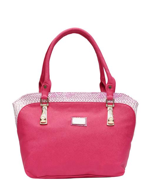 pink leatherette  handbag - 13154909 - Very Small Image - 1
