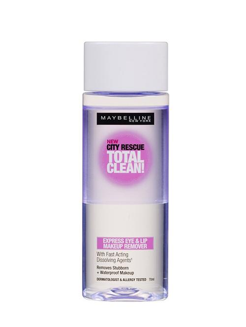 Maybelline Clean Express Total Clean Express Eye & Lip Makeup Remover (70 ml) - 13162221 - Very Small Image - 1