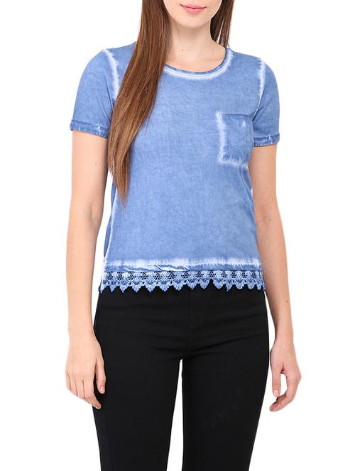blue cotton top - 13162645 - Very Small Image - 1