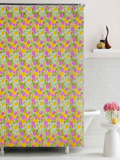 home candy attractive shower curtain with hooks - 13162720 - Very Small Image - 1