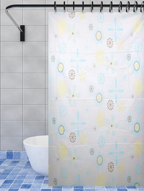home candy multi floral shower curtain - 13162746 - Very Small Image - 1