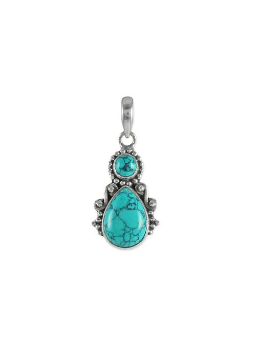 blue silver pendant - 13163550 - Very Small Image - 1