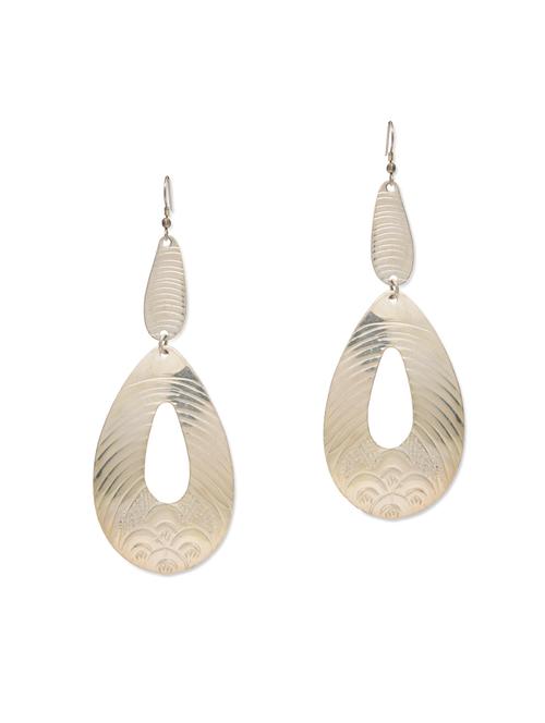 gold brass  earrings - 1316697 - Very Small Image - 1