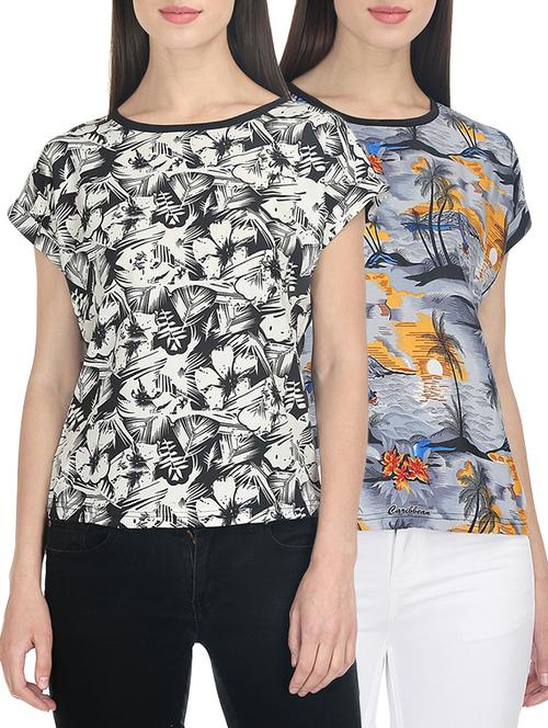  crepe regular top - 13168355 - Very Small Image - 1