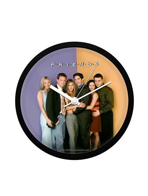 official - friends - old school - wall clock licensed by warner bros, usa by mc sid razz - 13170210 - Very Small Image - 1