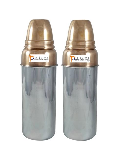 copper water bottle by prisha - 13174090 - Very Small Image - 1