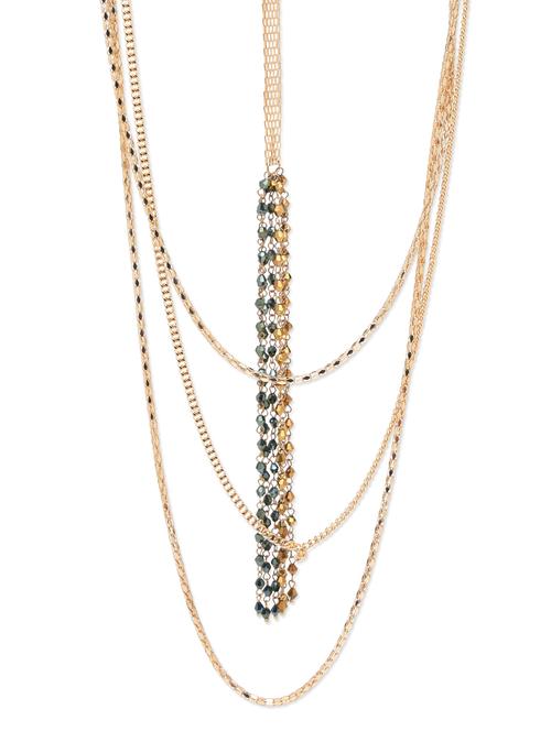 gold multilayered beaded neckace - 1317673 - Very Small Image - 1