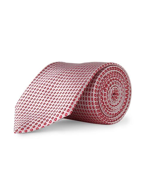 pink polyester tie - 13177252 - Very Small Image - 1