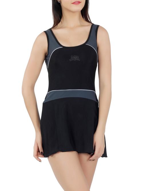 black nylon functional swimsuit - 13179321 - Very Small Image - 1