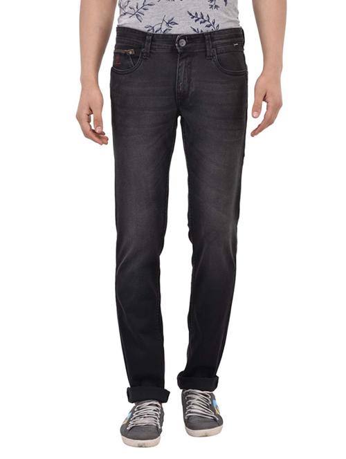 black denim washed jeans - 13179703 - Very Small Image - 1