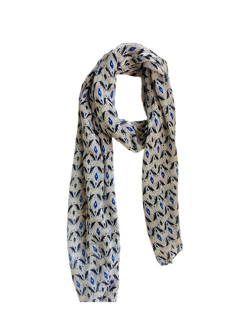 multi colored polyester printed dupatta - 13182729 - Very Small Image - 1