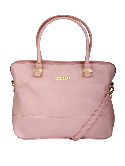 pink leatherette handbag - 13186394 - Very Small Image - 1